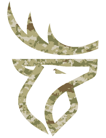 Edmonton Elks Team Logo Salute to Service Camouflage Camo Vinyl Decal PICK SIZE