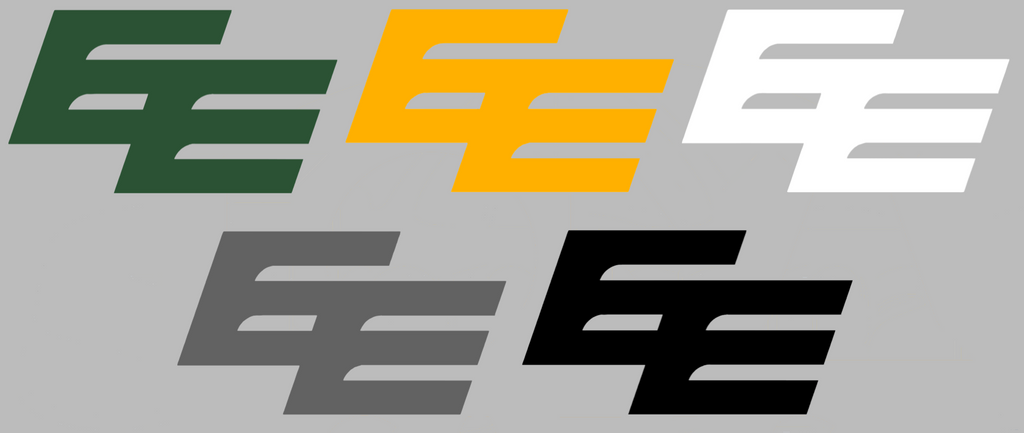 Edmonton Elks EE Logo Premium DieCut Vinyl Decal PICK COLOR & SIZE