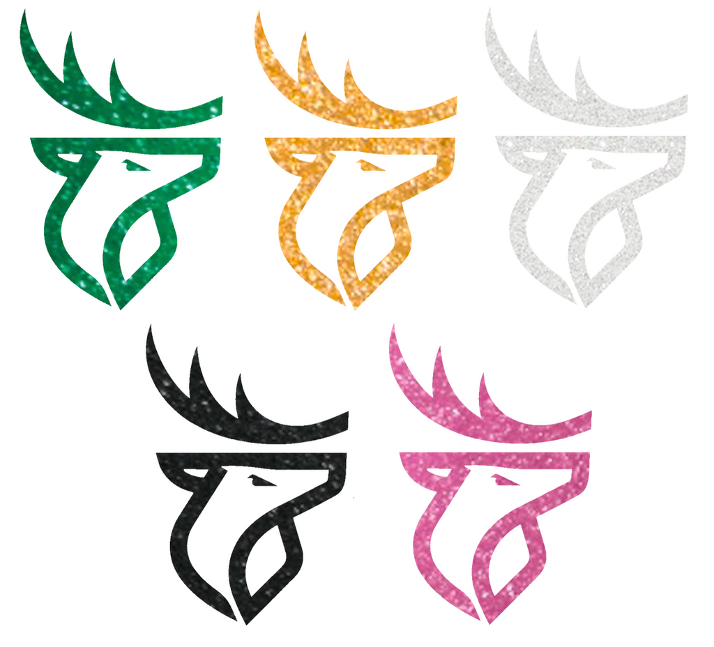 Edmonton Elks Metallic Sparkle Team Logo Premium DieCut Vinyl Decal PICK COLOR & SIZE