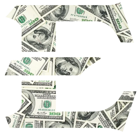 ETSU Buccaneers Money Print Team Logo Premium DieCut Vinyl Decal PICK SIZE