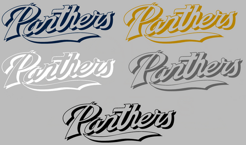 FIU Panthers Team Name Logo Premium DieCut Vinyl Decal PICK COLOR & SIZE