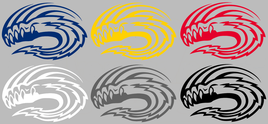 FIU Panthers Retro Throwback Logo Premium DieCut Vinyl Decal PICK COLOR & SIZE