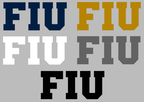FIU Panthers FIU Logo Premium DieCut Vinyl Decal PICK COLOR & SIZE