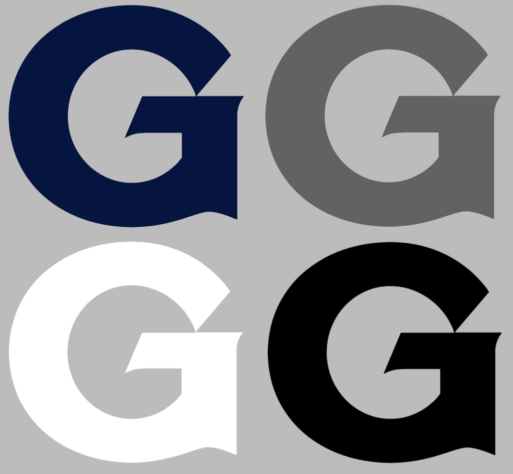 Georgetown Hoyas Team Logo Premium DieCut Vinyl Decal PICK COLOR & SIZE