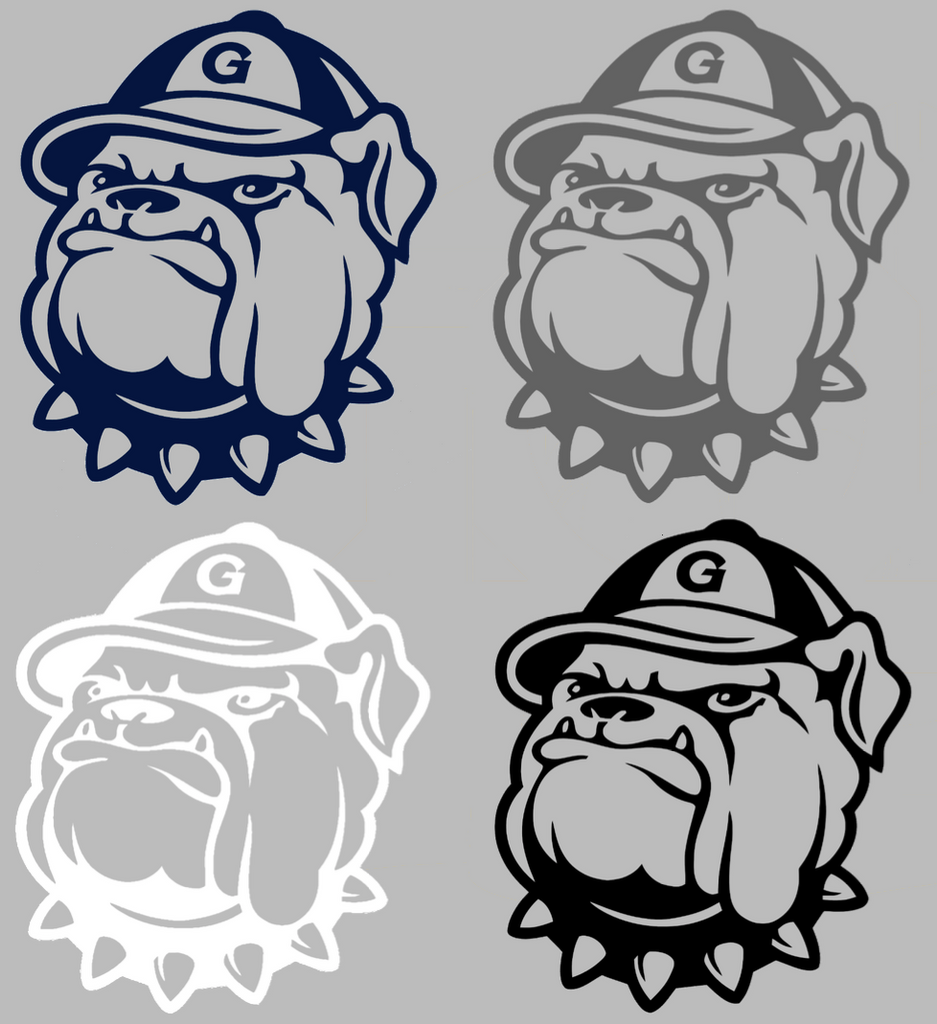 Georgetown Hoyas Mascot Logo Premium DieCut Vinyl Decal PICK COLOR & SIZE