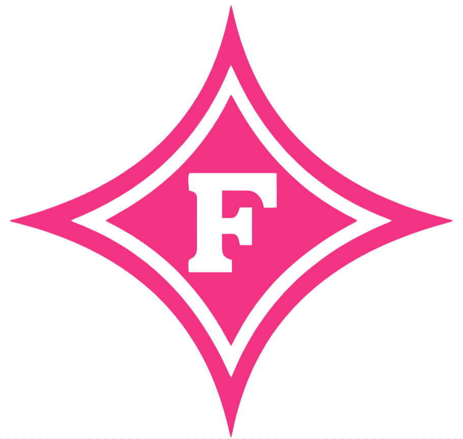 Furman Paladins HOT PINK Team Logo Premium DieCut Vinyl Decal PICK SIZE
