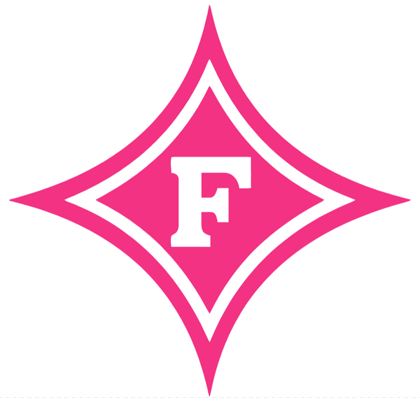 Furman Paladins HOT PINK Team Logo Premium DieCut Vinyl Decal PICK SIZE