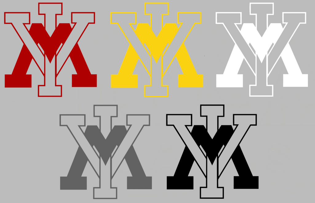 VMI Keydets Team Logo Premium DieCut Vinyl Decal PICK COLOR & SIZE