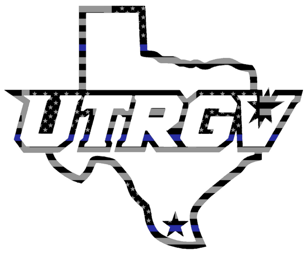 UTRGV Vaqueros Team Logo Thin Blue Line American Flag Premium DieCut Vinyl Decal PICK SIZE
