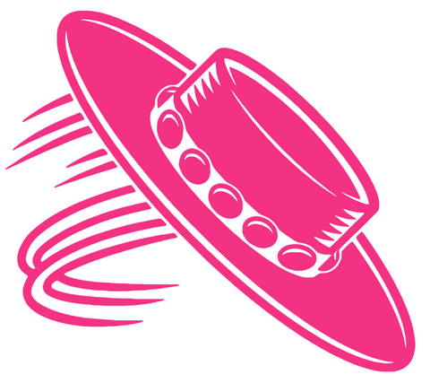 UCSB Gauchos HOT PINK Alternate Logo Premium DieCut Vinyl Decal PICK SIZE