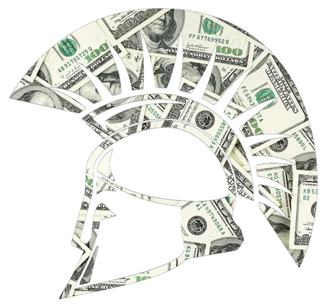 USC Upstate Spartans Mascot Logo Money Print Premium DieCut Vinyl Decal PICK SIZE