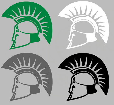USC Upstate Spartans Mascot Logo Premium DieCut Vinyl Decal PICK COLOR & SIZE