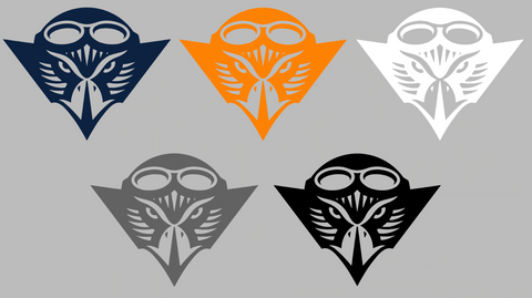 UT Martin Skyhawks Team Logo Premium DieCut Vinyl Decal PICK COLOR & SIZE