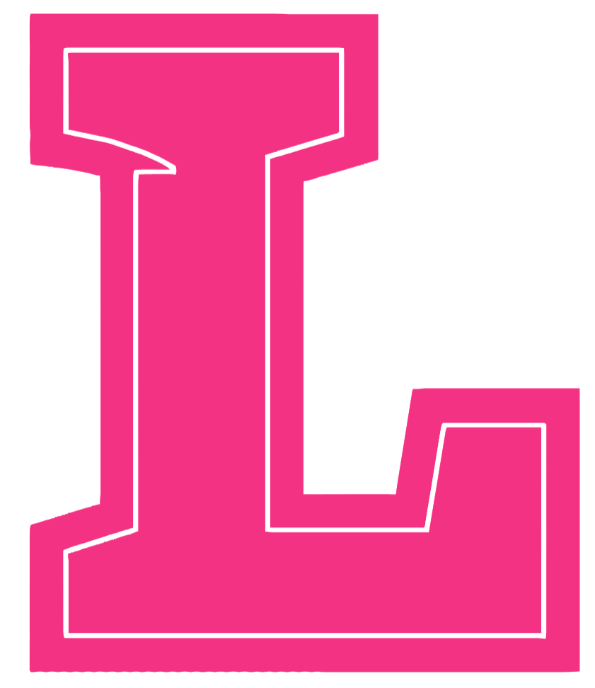 Lipscomb Bison HOT PINK Team Logo Premium DieCut Vinyl Decal PICK SIZE