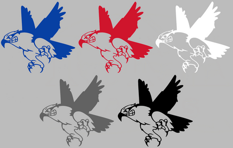 UMass Lowell River Hawks Retro Throwback Logo Premium DieCut Vinyl Decal PICK COLOR & SIZE