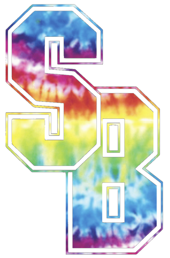Stonybrook Seawolves Team Logo Crucial Catch Cancer Tie Dye Vinyl Decal PICK SIZE