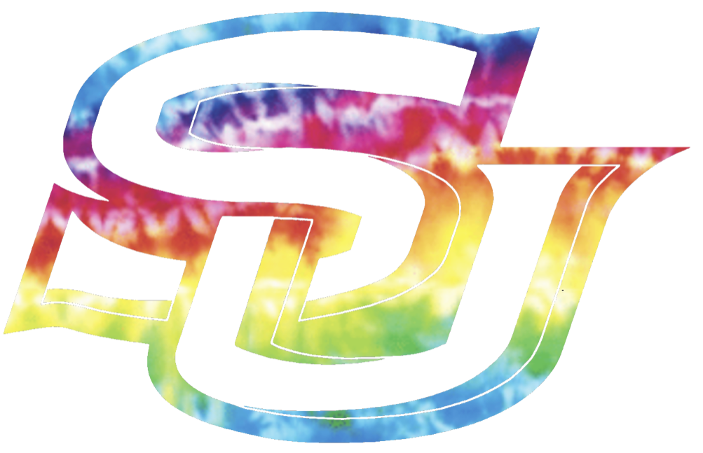 Southern Jaguars Team Logo Crucial Catch Cancer Tie Dye Vinyl Decal PICK SIZE