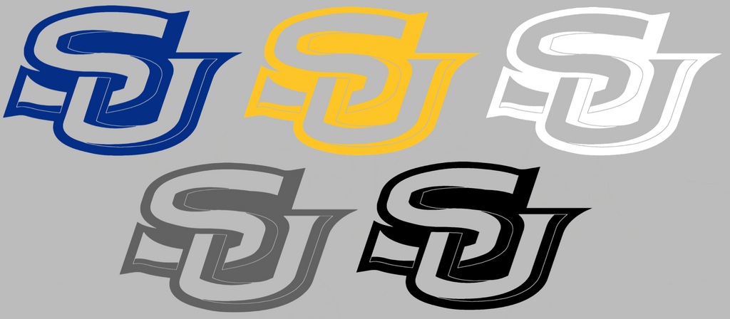 Southern Jaguars Retro Throwbakc Logo Premium DieCut Vinyl Decal PICK COLOR & SIZE