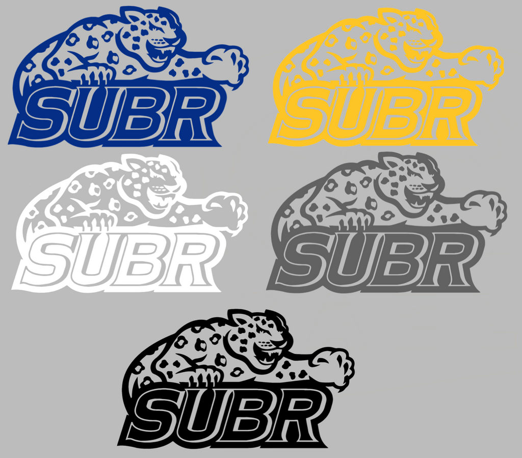 Southern Jaguars Retro Throwbakc Logo Premium DieCut Vinyl Decal PICK COLOR & SIZE