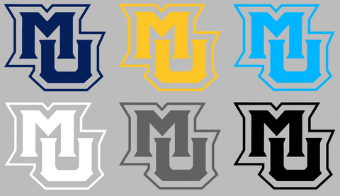 Marquette Golden Eagles Team Logo Premium DieCut Vinyl Decal PICK COLOR & SIZE