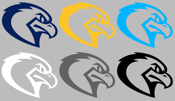 Marquette Golden Eagles Mascot Logo Premium DieCut Vinyl Decal PICK COLOR & SIZE