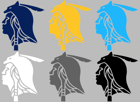 Marquette Golden Eagles Retro Throwback Logo Premium DieCut Vinyl Decal PICK COLOR & SIZE
