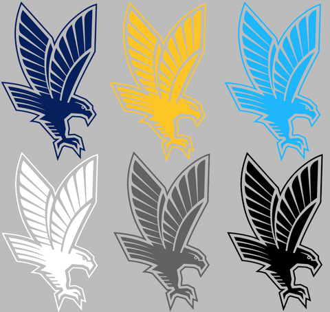 Marquette Golden Eagles Retro Throwback Logo Premium DieCut Vinyl Decal PICK COLOR & SIZE