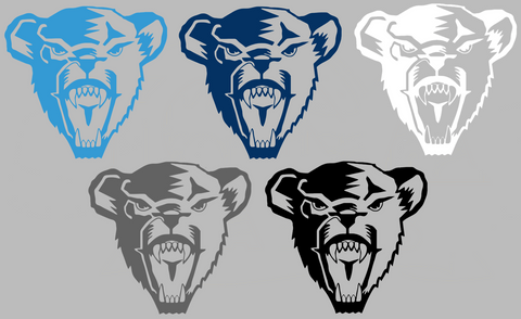 Maine Black Bears Team Logo Premium DieCut Vinyl Decal PICK COLOR & SIZE