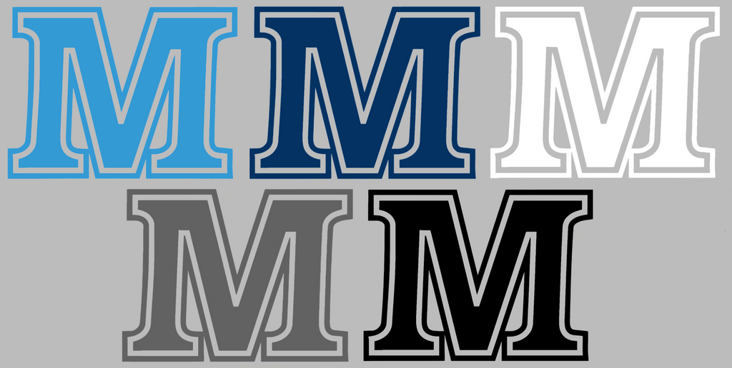 Maine Black Bears M Logo Premium DieCut Vinyl Decal PICK COLOR & SIZE