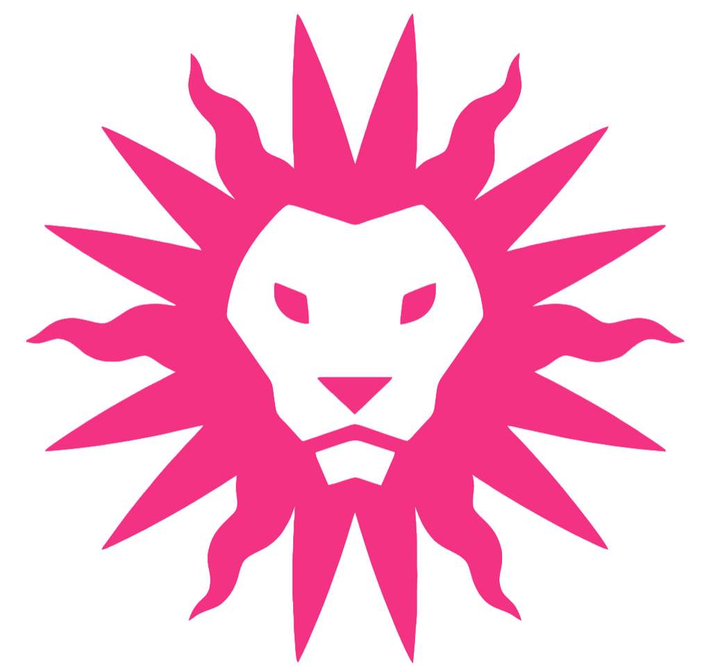 Loyola Marymount Lions HOT PINK Alternate Logo Premium DieCut Vinyl Decal PICK SIZE