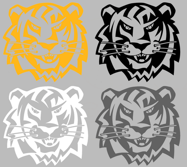Towson Tigers Retro Throwback Logo Premium DieCut Vinyl Decal PICK COLOR & SIZE