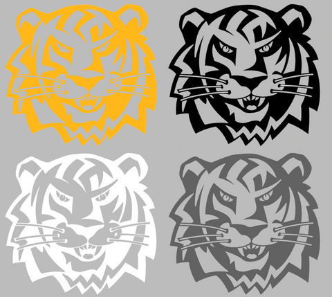 Towson Tigers Retro Throwback Logo Premium DieCut Vinyl Decal PICK COLOR & SIZE