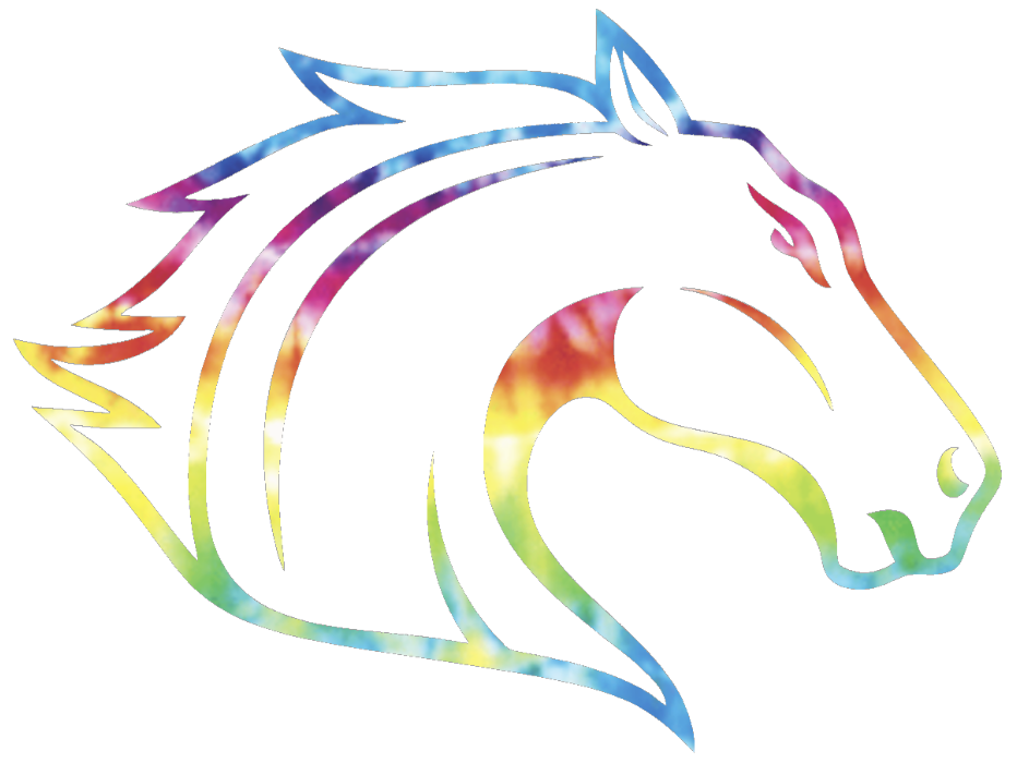 Texas Arlington Mavericks Team Logo Crucial Catch Cancer Tie Dye Vinyl Decal PICK SIZE