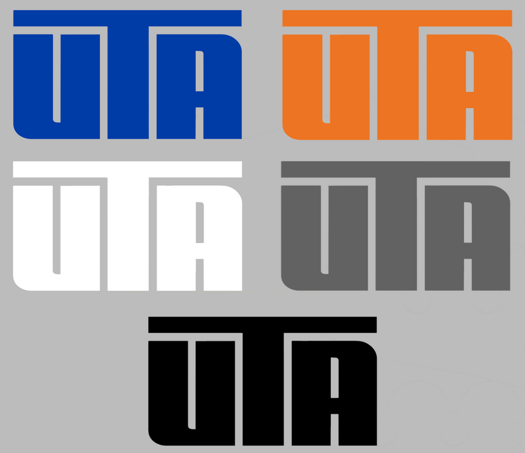 Texas Arlington Mavericks Retro Throwback Logo Premium DieCut Vinyl Decal PICK COLOR & SIZE