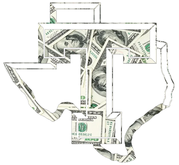 Tarleton Texans Team Logo Money Print Premium DieCut Vinyl Decal PICK SIZE