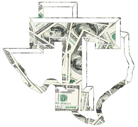 Tarleton Texans Team Logo Money Print Premium DieCut Vinyl Decal PICK SIZE