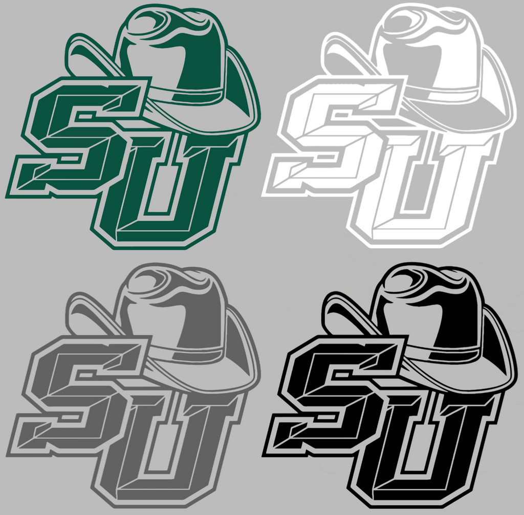 Stetson Hatters Retro Throwback Logo Premium DieCut Vinyl Decal PICK COLOR & SIZE