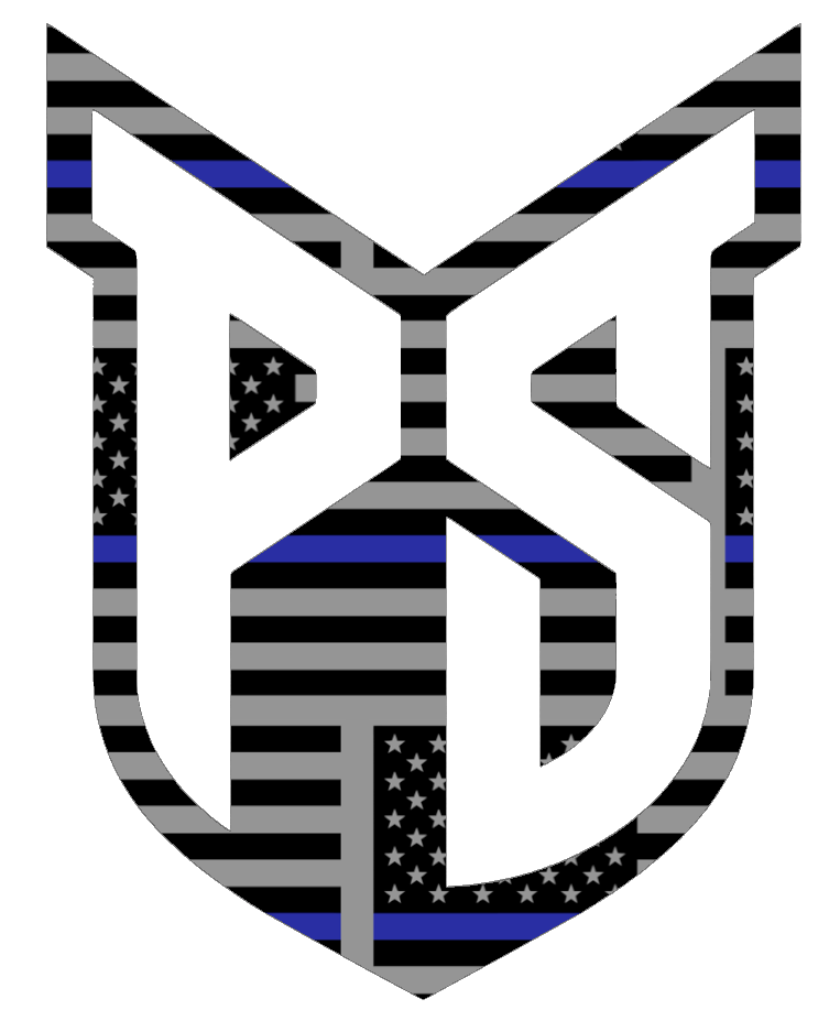 Portland State Vikings Team Logo Thin Blue Line American Flag Premium DieCut Vinyl Decal PICK SIZE