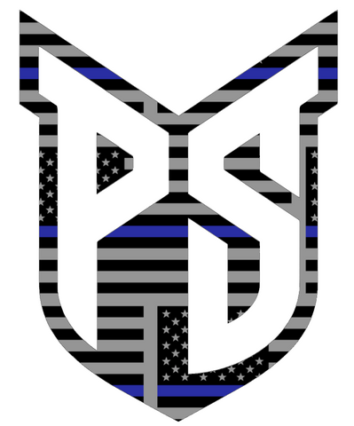 Portland State Vikings Team Logo Thin Blue Line American Flag Premium DieCut Vinyl Decal PICK SIZE