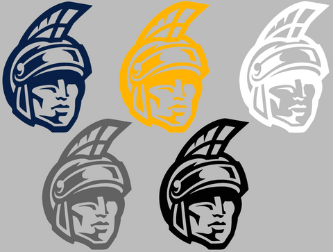 NC Greensboro Spartans Retro Throwback Logo Premium DieCut Vinyl Decal PICK COLOR & SIZE
