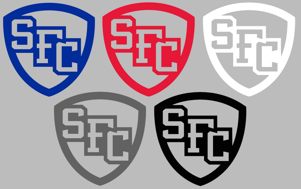 St Francis Terriers SFC Logo Premium DieCut Vinyl Decal PICK COLOR & SIZE
