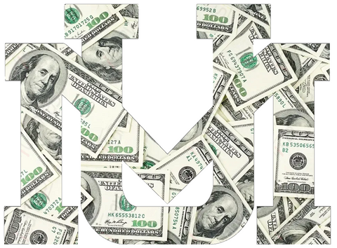 Montana Grizzlies UM Logo Money Print Premium DieCut Vinyl Decal PICK SIZE