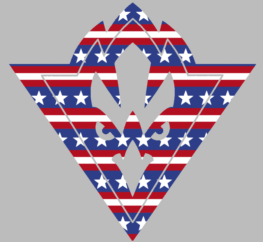 NC Wilmington Seahawks Team Logo Stars & Stripes USA American Flag Vinyl Decal PICK SIZE