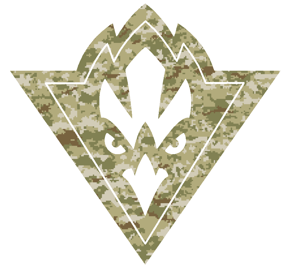 NC Wilmington Seahawks Team Logo Salute to Service Camouflage Camo Vinyl Decal PICK SIZE