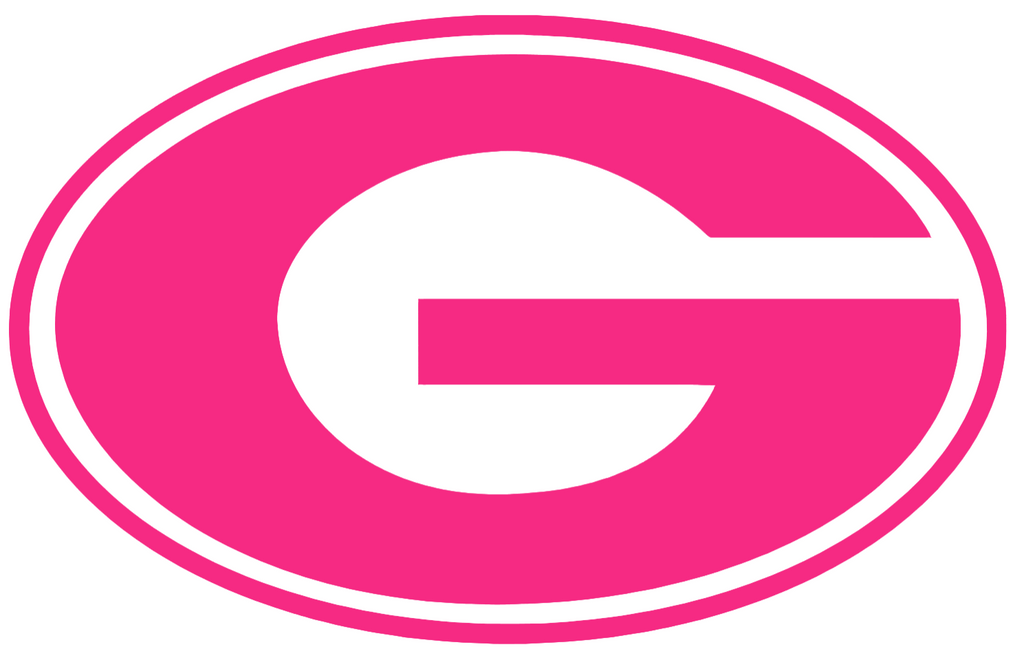 Grambling State Tigers HOT PINK Team Logo Premium DieCut Vinyl Decal PICK SIZE