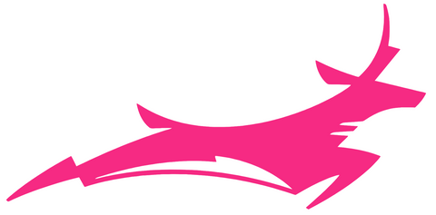 Grand Canyon Antelopes HOT PINK Mascot Logo Premium DieCut Vinyl Decal PICK SIZE