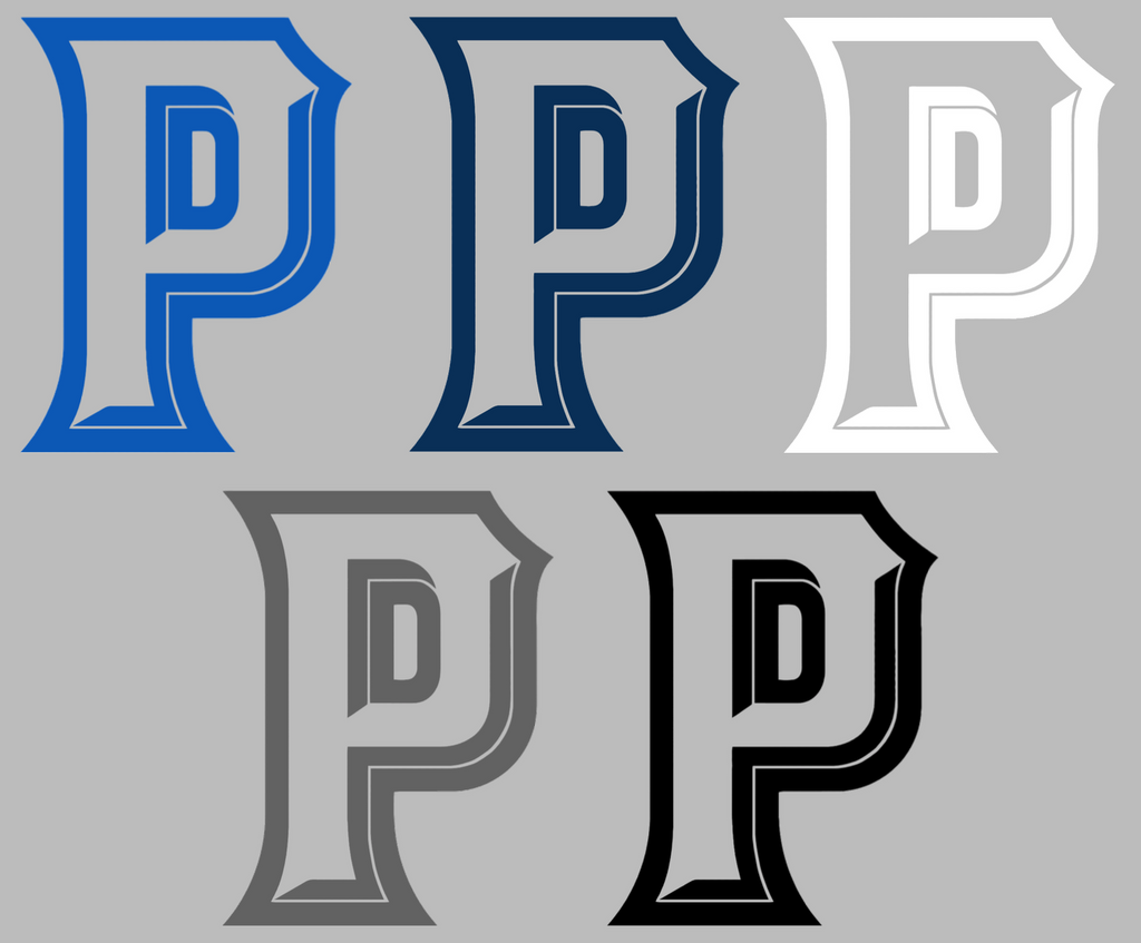 New Orleans Privateers P Logo Premium DieCut Vinyl Decal PICK COLOR & SIZE