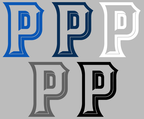 New Orleans Privateers P Logo Premium DieCut Vinyl Decal PICK COLOR & SIZE