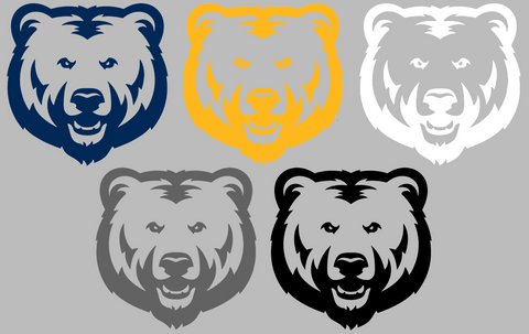 Northern Colorado Bears Mascot Logo Premium DieCut Vinyl Decal PICK COLOR & SIZE