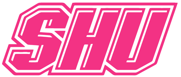 Sacred Heart Pioneers HOT PINK Team Logo Premium DieCut Vinyl Decal PICK SIZE